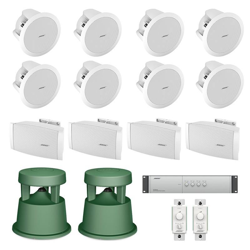 Bose Restaurant Sound System with 8 FreeSpace InCeiling Loudspeakers