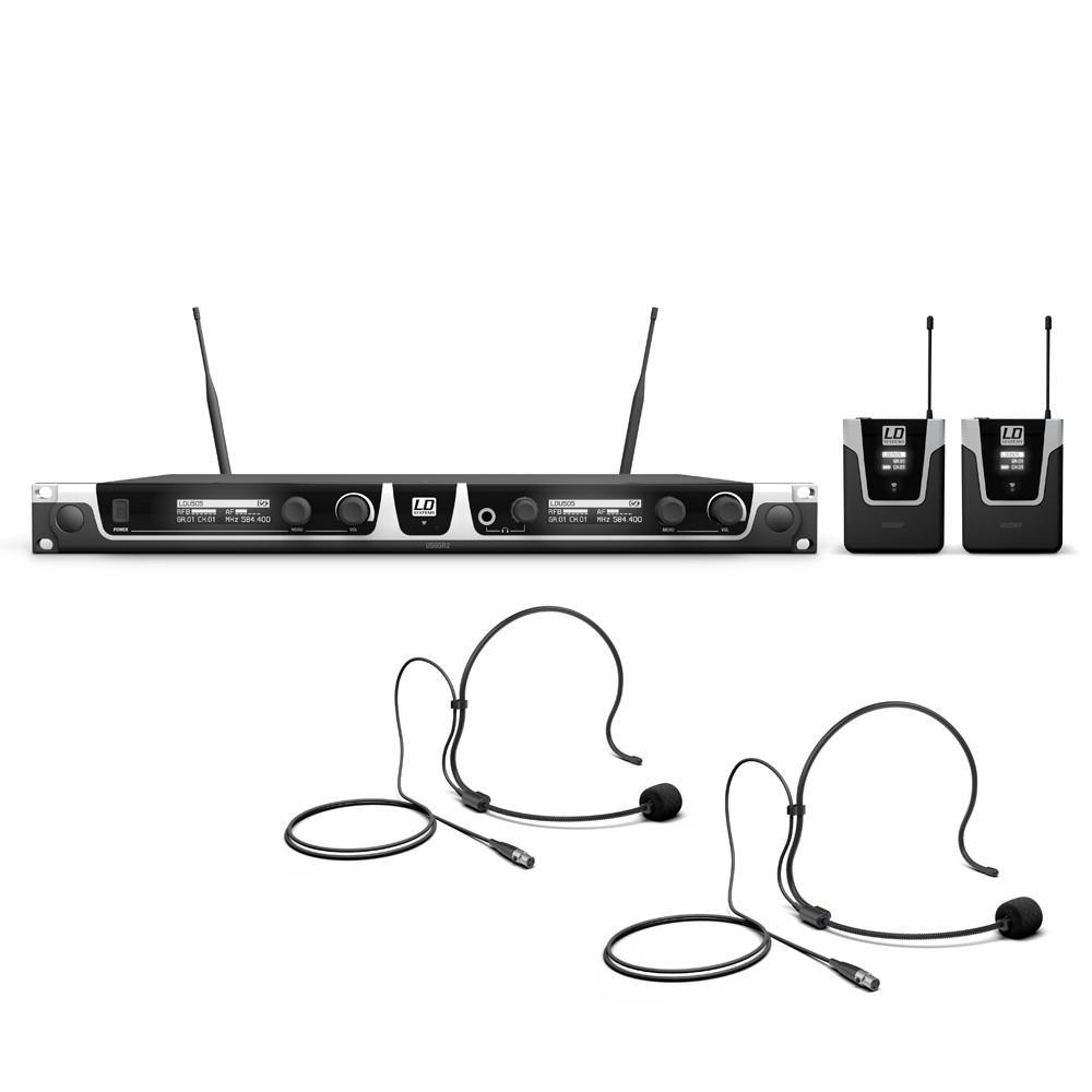 LD Systems U505 BPH 2 Wireless Headset Microphone System