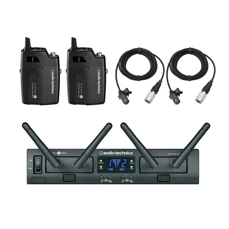 AudioTechnica System 10 Pro ATW1311/ AT831CW Dual Wireless Lavalier