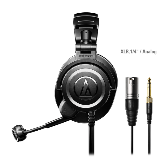 Audio-Technica ATH-M50xSTS StreamSet Streaming Headset (With XLR and 3.5mm Connectors)