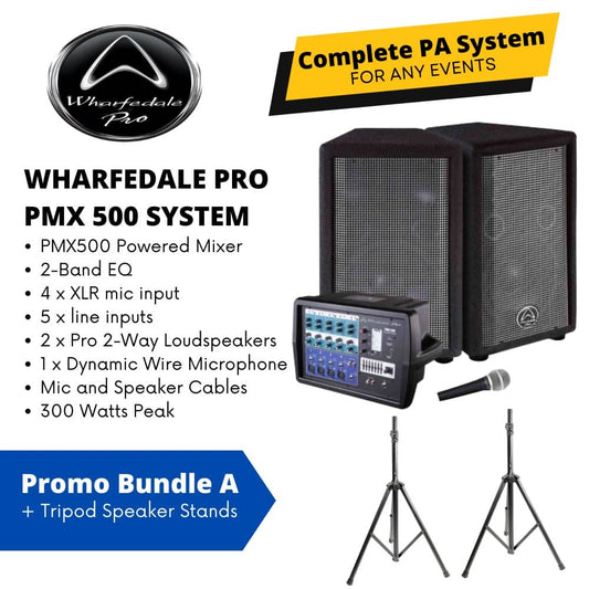 Wharfedale Pro PMX500 System Promo Bundle A