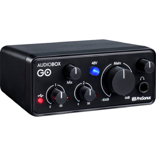 PreSonus AudioBox GO Ultracompact 2x2 USB Type-C Audio Interface