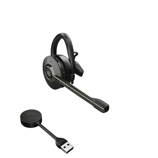 Jabra Engage 55 Convertible MS, Wireless DECT Headset, USB-A (Black) (9555-450-111)