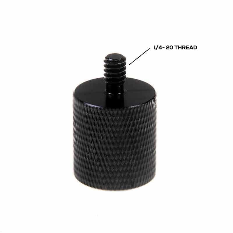 Microphone Stand Thread Adapter 5-8-27 Female To 1-4-20 Male -01
