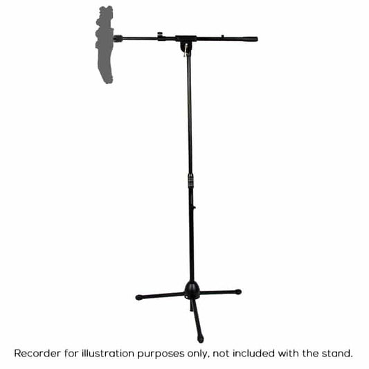 Recorder-Microphone-Stand-with-boom-arm